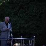 محمد سریر در مراسم تشییع ناصر چشم آذر