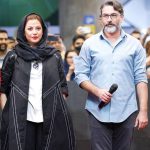 پارسا پیروزفر و طناز طباطبایی در اکران مردمی سریال یاغی در شیراز