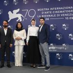 طناز طباطبایی، هومن سیدی، آرین وزیردفتری و شادی کرم‌رودی در جشنواره فیلم ونیز