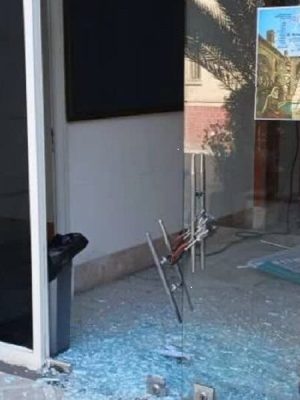 آسیب شدید تالار محراب بر اثر حملات اسرائیل