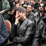 فرزاد فرخ و راغب در خاکسپاری حمید هیراد