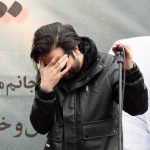 فرزاد فرخ در خاکسپاری حمید هیراد