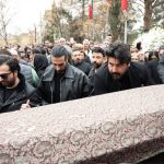 خاکسپاری حمید هیراد