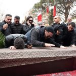 خاکسپاری حمید هیراد