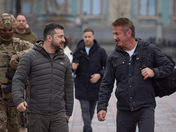 شان پن به خاطر دیدار با زلنسکی به مراسم اسکار نرفته است