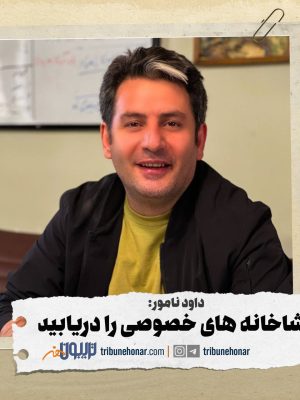 داود نامور: تماشاخانه‌های خصوصی را دریابید