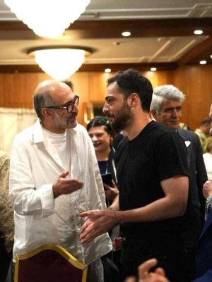 هادی حجازی‌فر، مهراوه شریفی‌نیا، بهناز جعفری در میان آسیب دیدگان جنگ